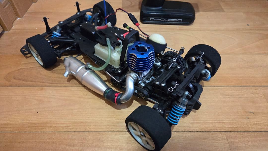 ラジコン エンジンカー 無限精機 MTX-2 中古 メカ付き