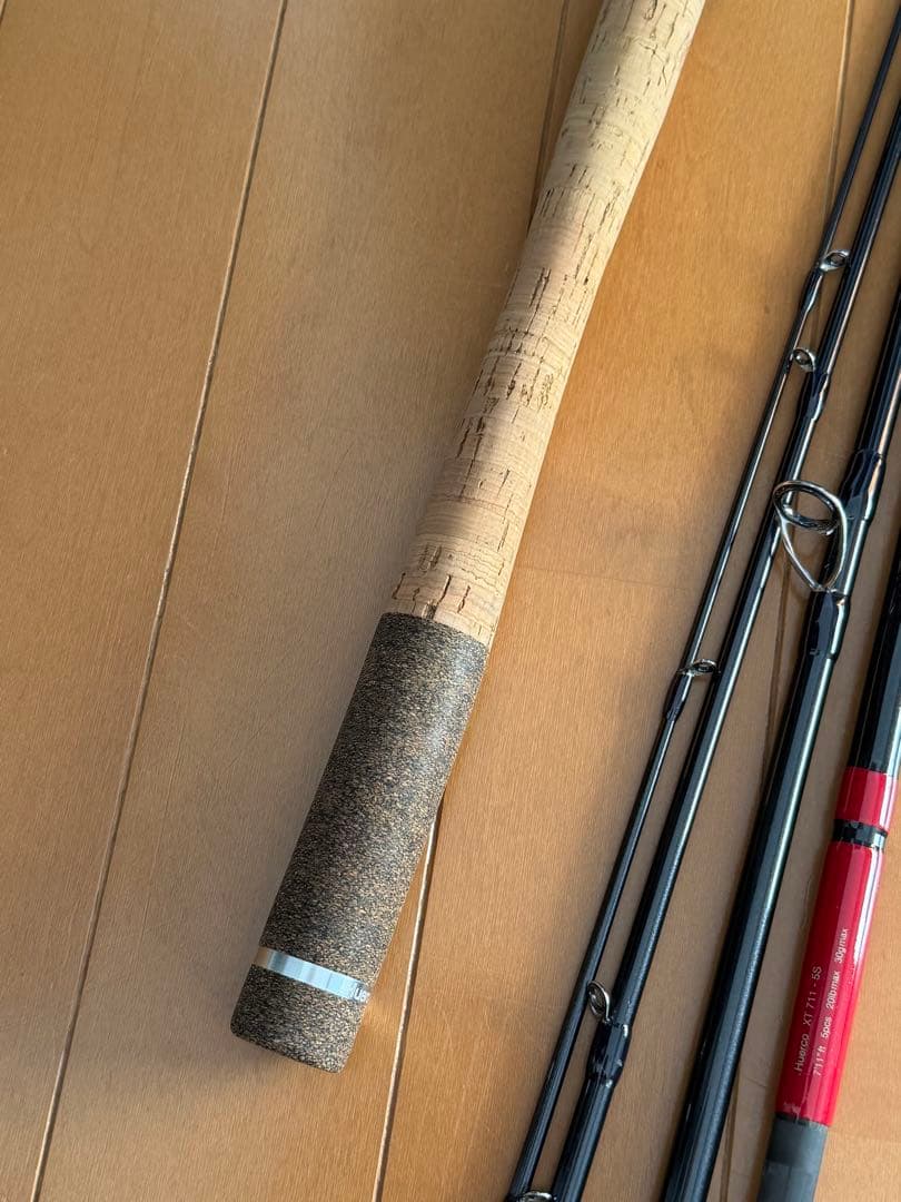 Huercoルアーロッド XT711-5S 7'11\"ft