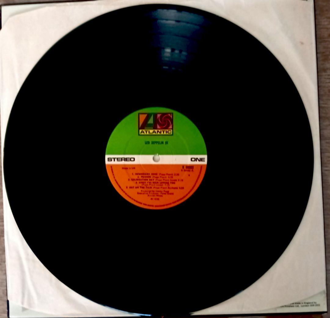 Led Zeppelin III/英1973年プレス