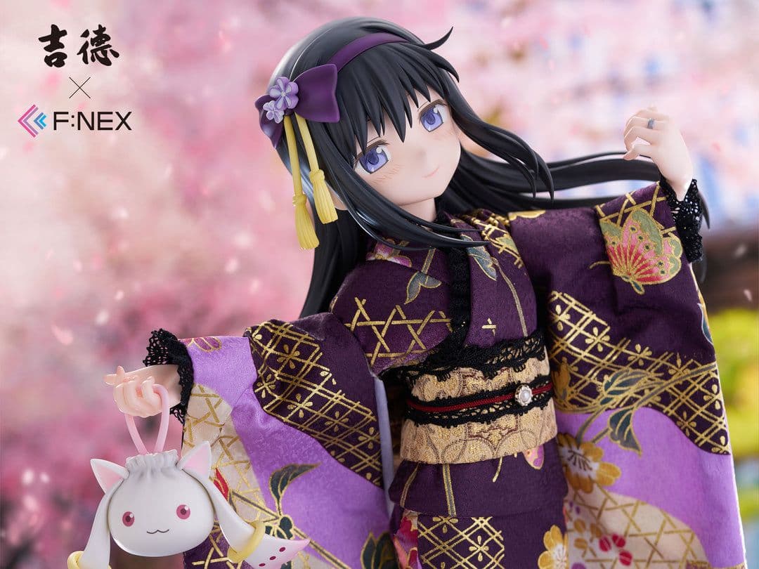吉徳×F:NEX 鹿目まどか・暁美ほむらセット -日本人形- 1/4フィギュア