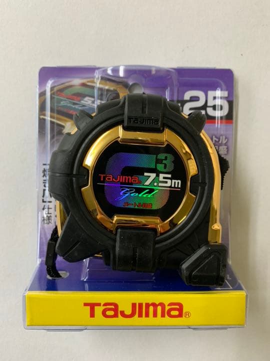 タジマ Tajima スケール G3ゴールドロック G3GL25-75BL×5個