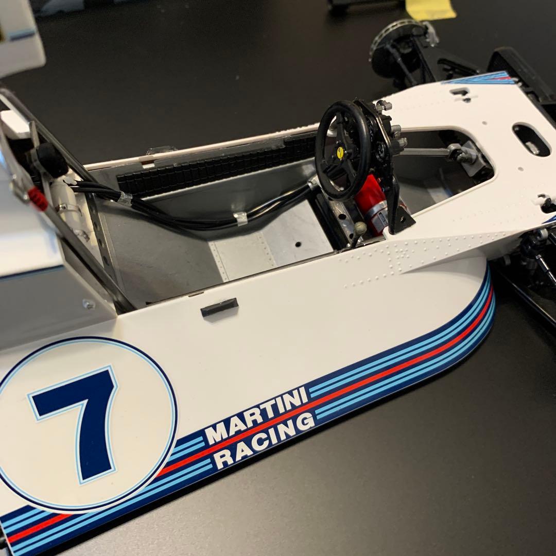 タミヤ ブラバム マルティニBT44B 完成品 タミヤディスプレイケース付