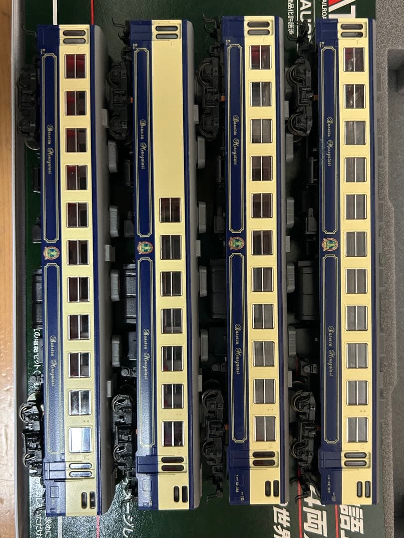 鉄道模型　Nゲージ　KATO 10-829 12系　SLばんえつ物語　増結　4両