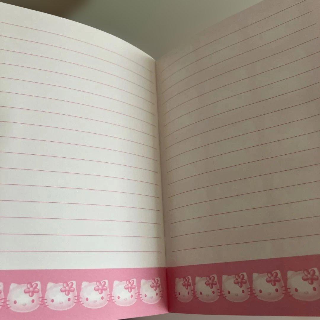 希少　ハローキティ スケジュール帳　DATEBOOK カオハナキティ　レトロ