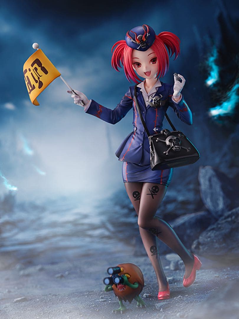 【薄紙付】遊戯王 魔界発現世行きデスガイド1/7スケールフィギュアAMAKUNI