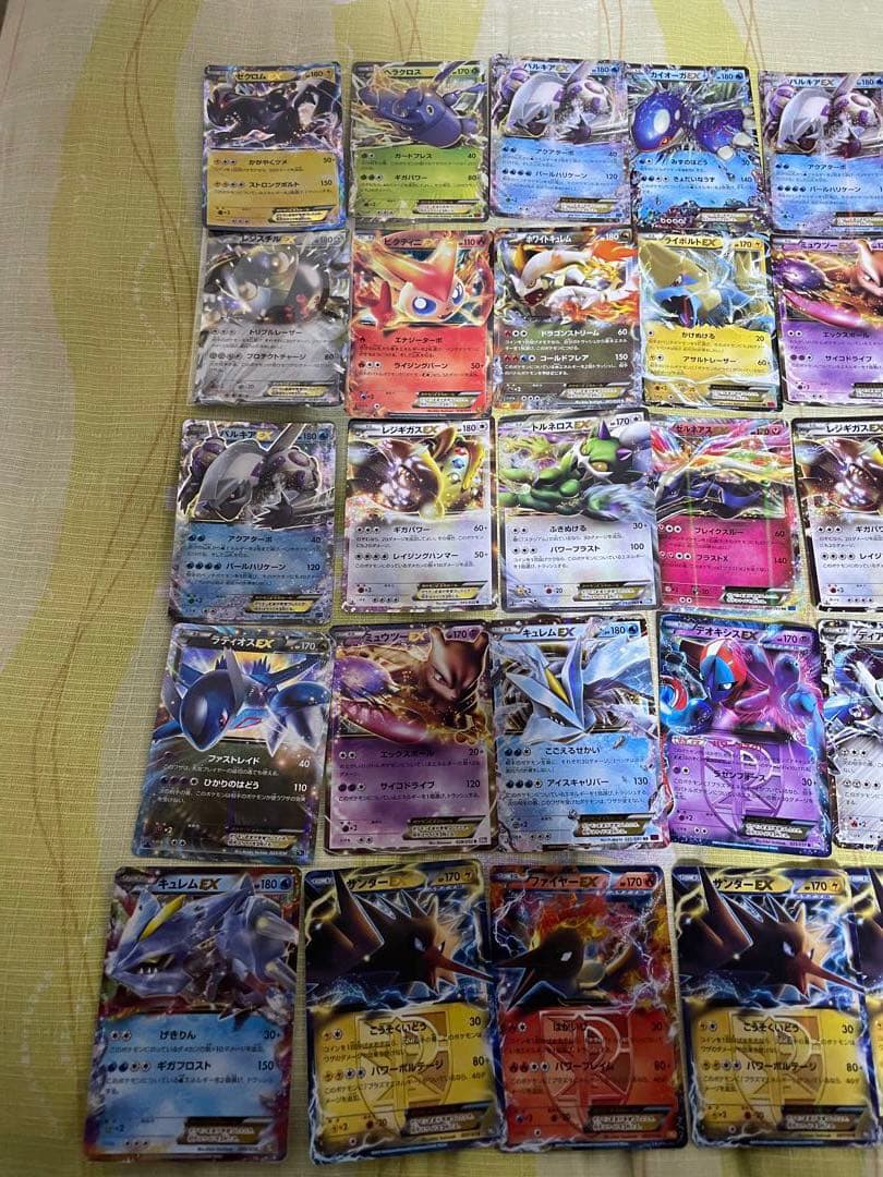 本日限定ポケモンカード まとめ売り EX Lv.X 旧キラ　引退品　73枚