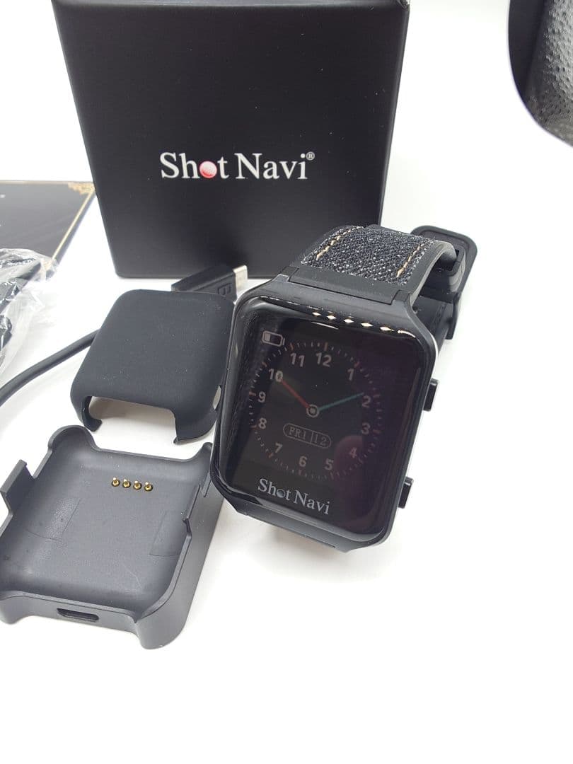 タ*ン様 超美品　Shot Navi AIR EX(ショットナビ) ブラック