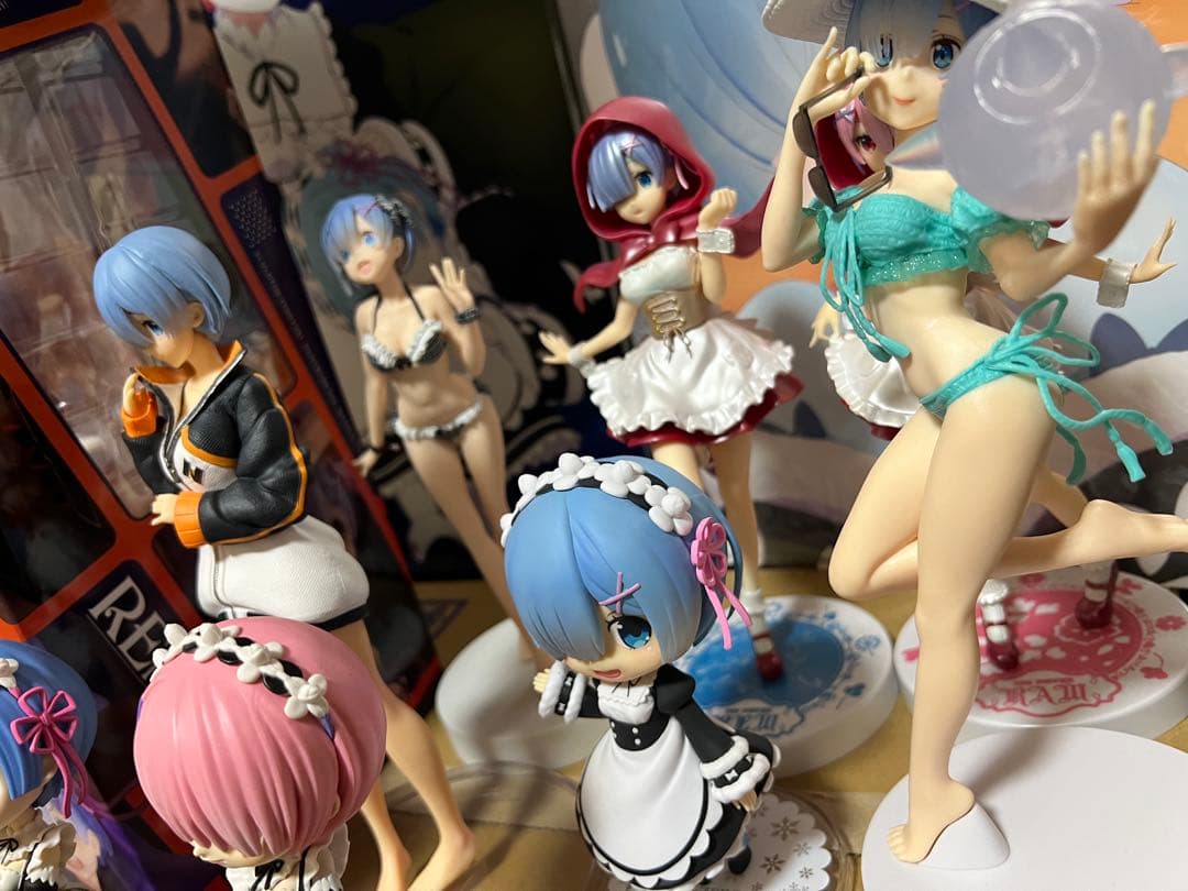 【バラ売り可能】 リゼロ　まとめ売り　フィギュア　ハロウィン　レム