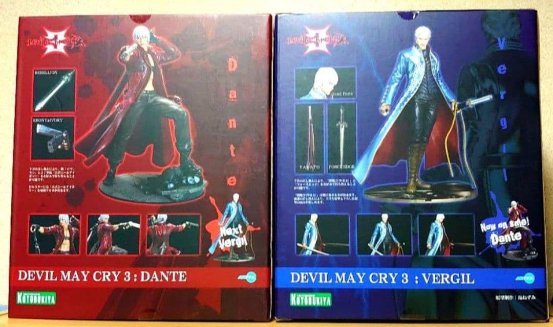 コトブキヤ デビルメイクライ 3 ダンテ バージル フィギュア