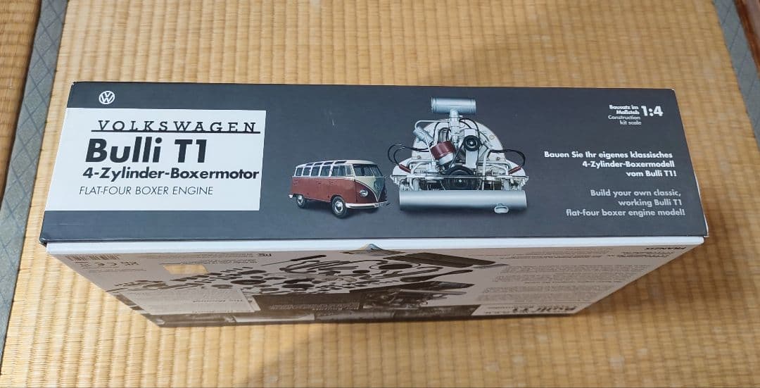 FRANZIS フランジス　１/４スケール　VW４気筒水平対向エンジンプラモデル