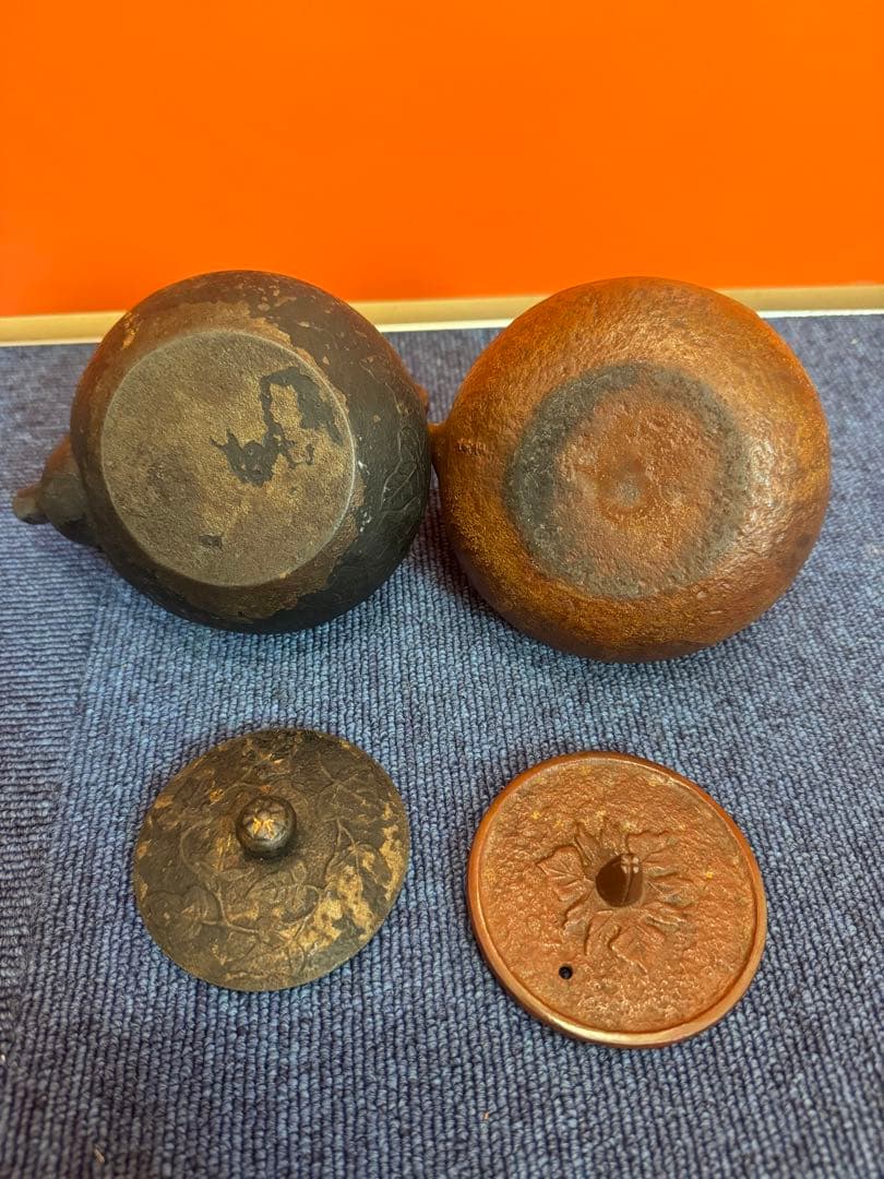 1906 鉄瓶　2客