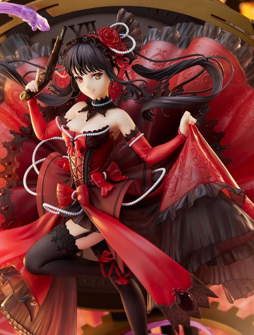 時崎狂三 Pigeon Blood Ruby Dress Ver. フィギュア