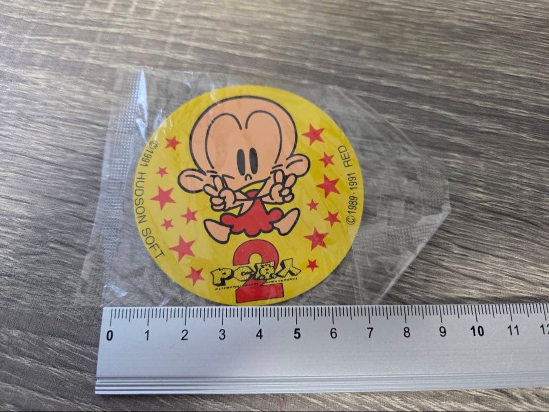 PC原人ピンバッジ　PCエンジン