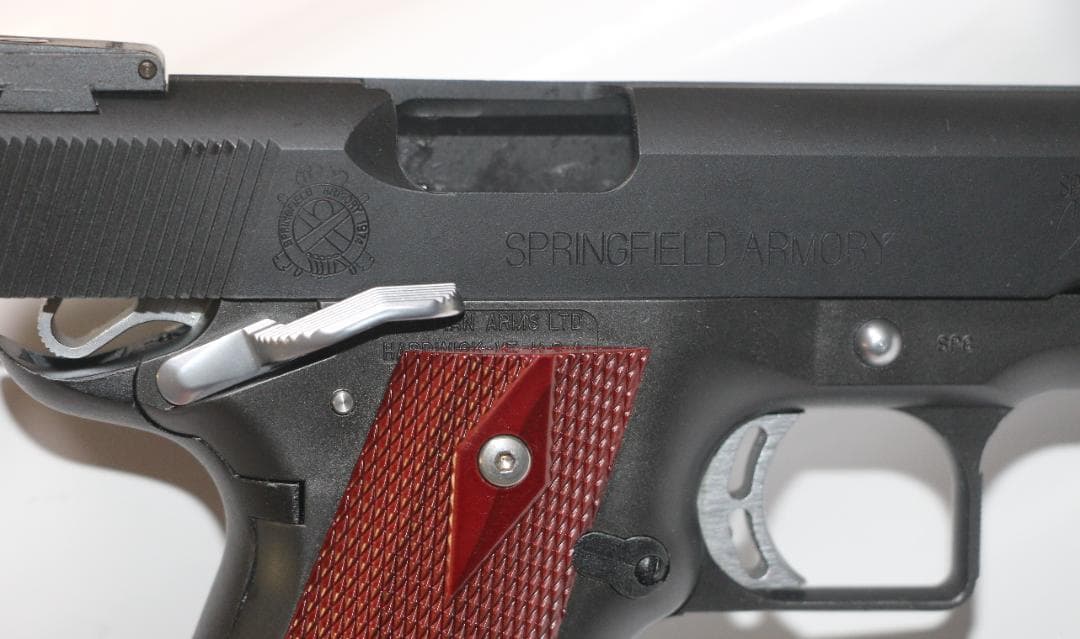 HW樹脂製モデルガン スプリングフィールドハイ・キャパ３８スーパーSPG合法品