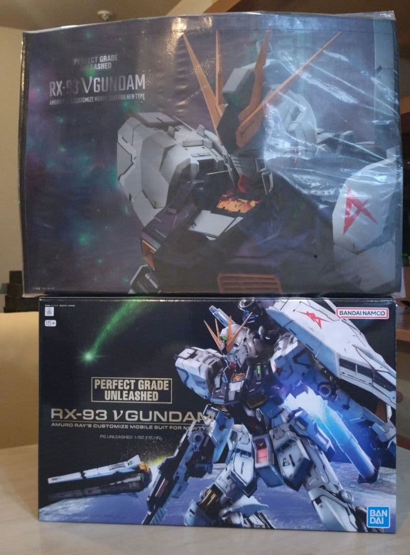 PG UNLEASHED νガンダム + 専用ショッパーバック 2つセット