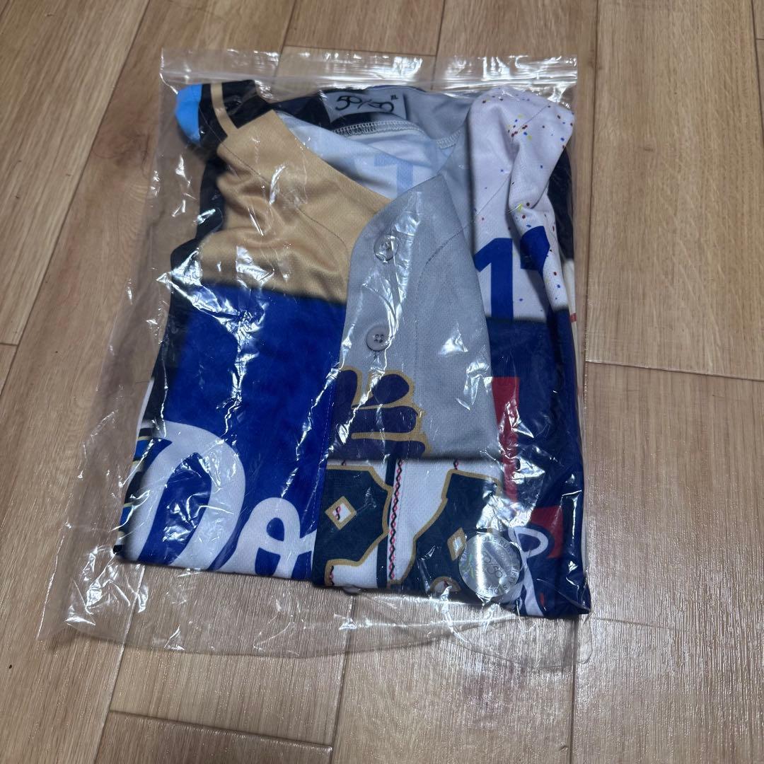 非売品 大谷翔平 サインプリント歴代ミックスユニフォーム　ドジャース　WBC