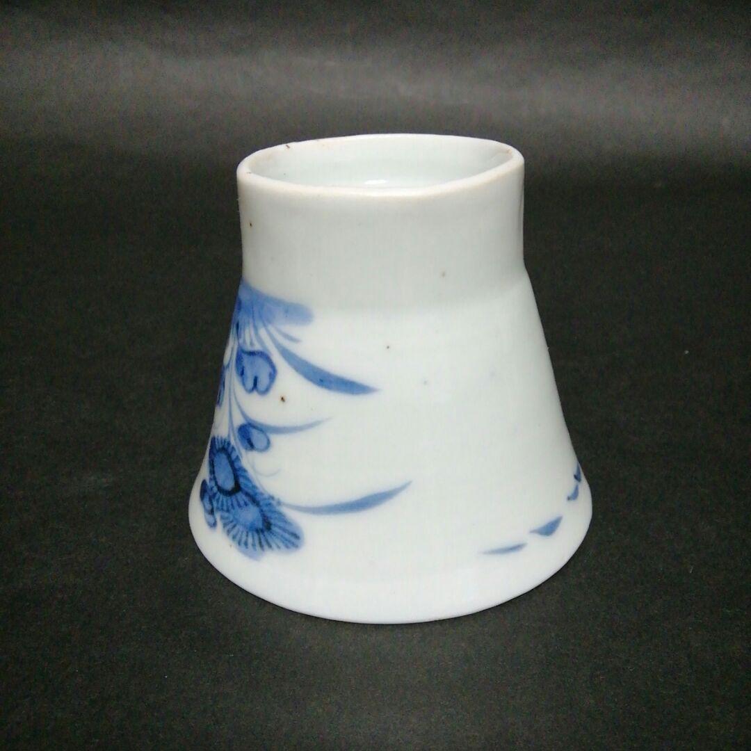 古伊万里草花文蕎麦猪口