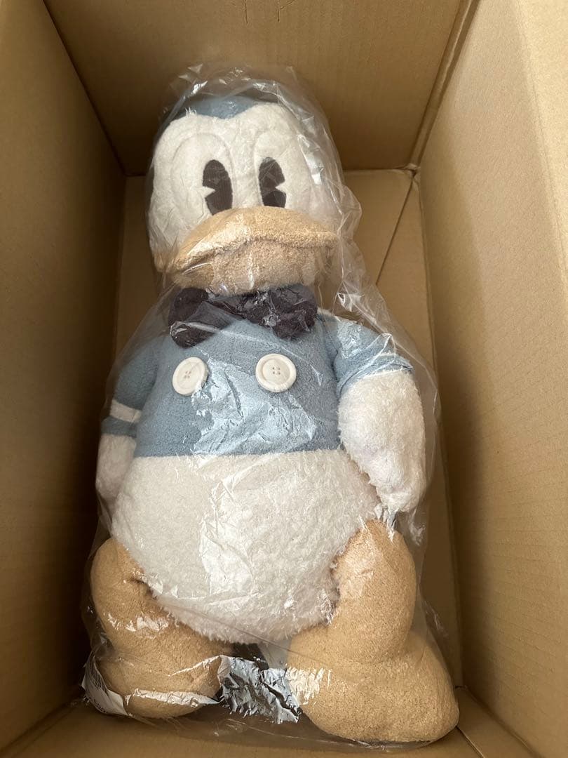 ピケのドナルドダック　抱き枕ぬいぐるみ