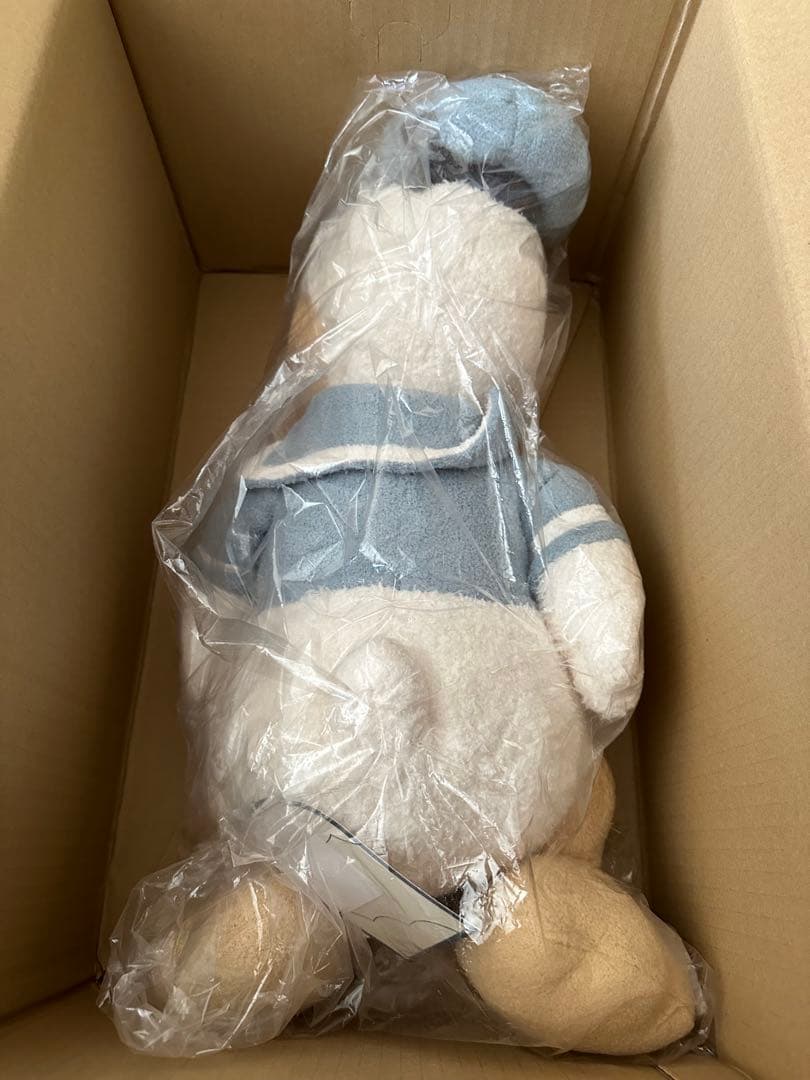 ピケのドナルドダック　抱き枕ぬいぐるみ