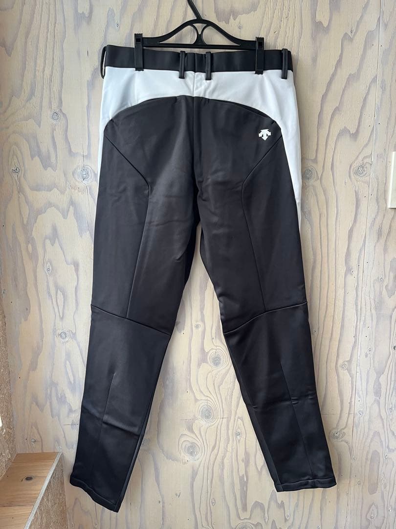 DESCENTE GOLF デサントゴルフ パンツ ブラック/ホワイト 秋冬