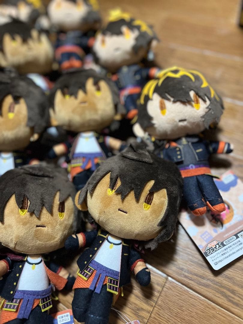 刀剣乱舞ONLINE ゴム紐付き御伴散歩ぬいぐるみ3 全種 24個セット