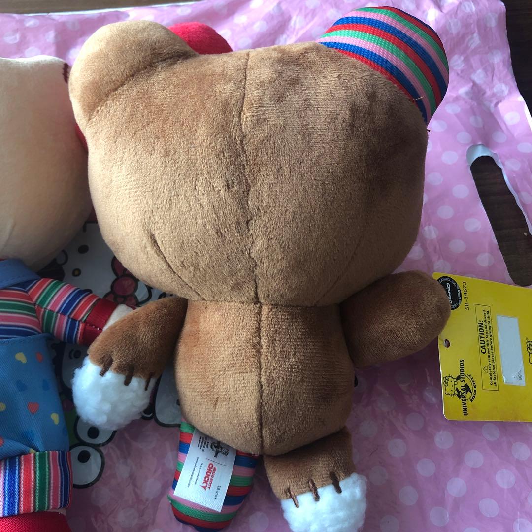 新品　キティちゃん　チャッキー　ぬいぐるみ