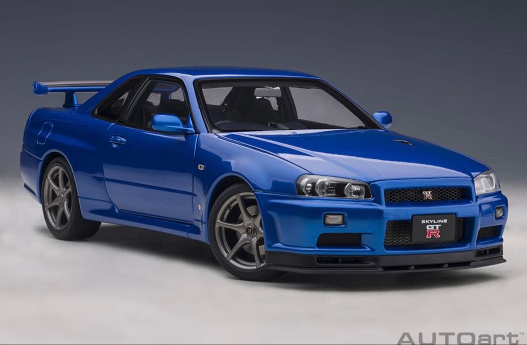 AUTOart 1/18日産 スカイラインGT-R （R34）Vスペック II