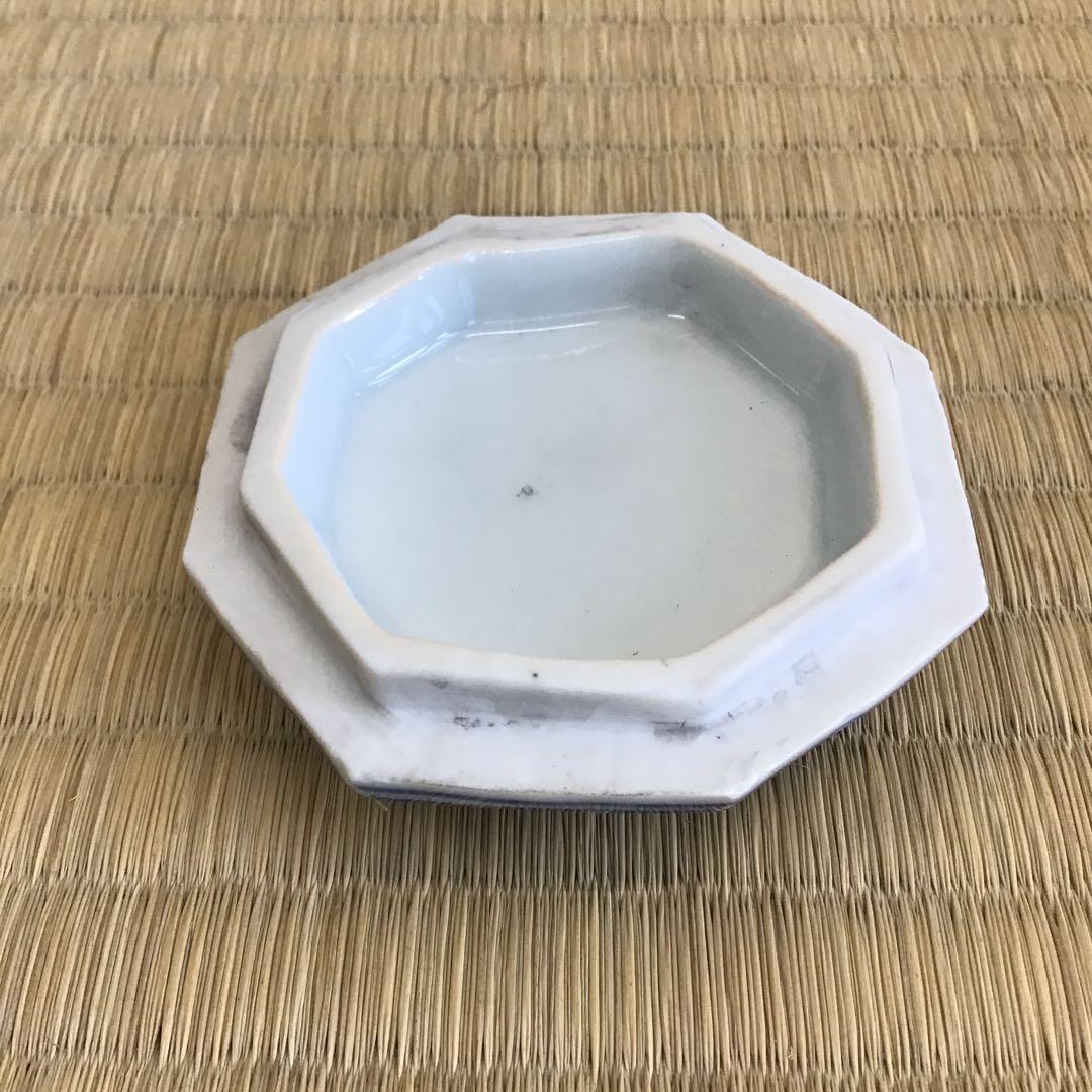 茶道具　香合　寿華　祥瑞八角香合　和峰作　共箱　S118KG