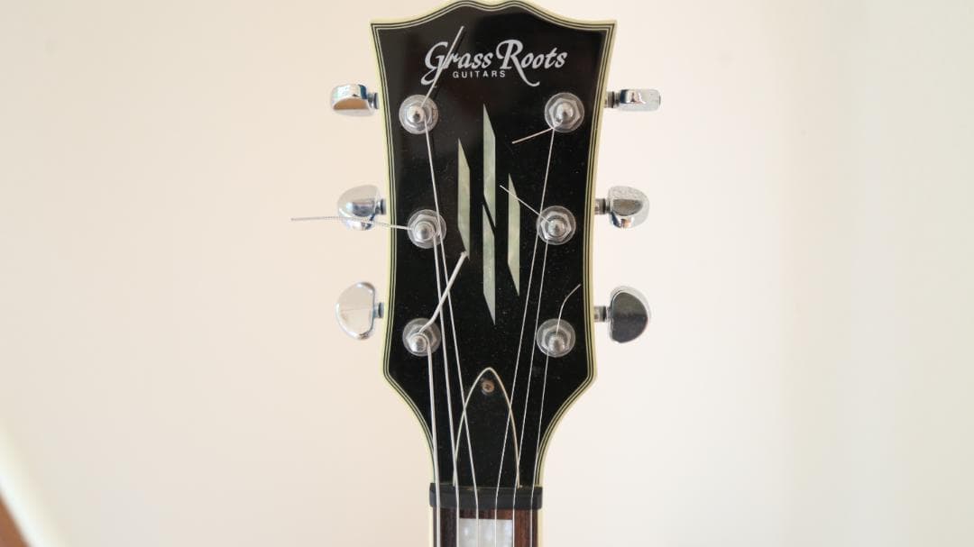 GRASSROOTS キルトメイプル　レスポール カスタム タイプ　美品