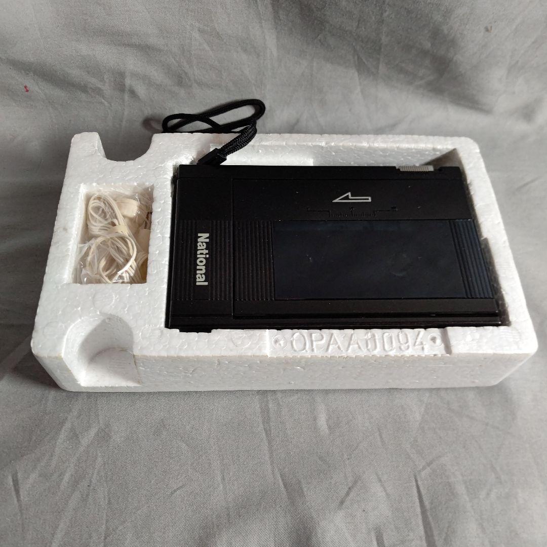 National RQ-352 ミニカセットレコーダー 未使用箱付き