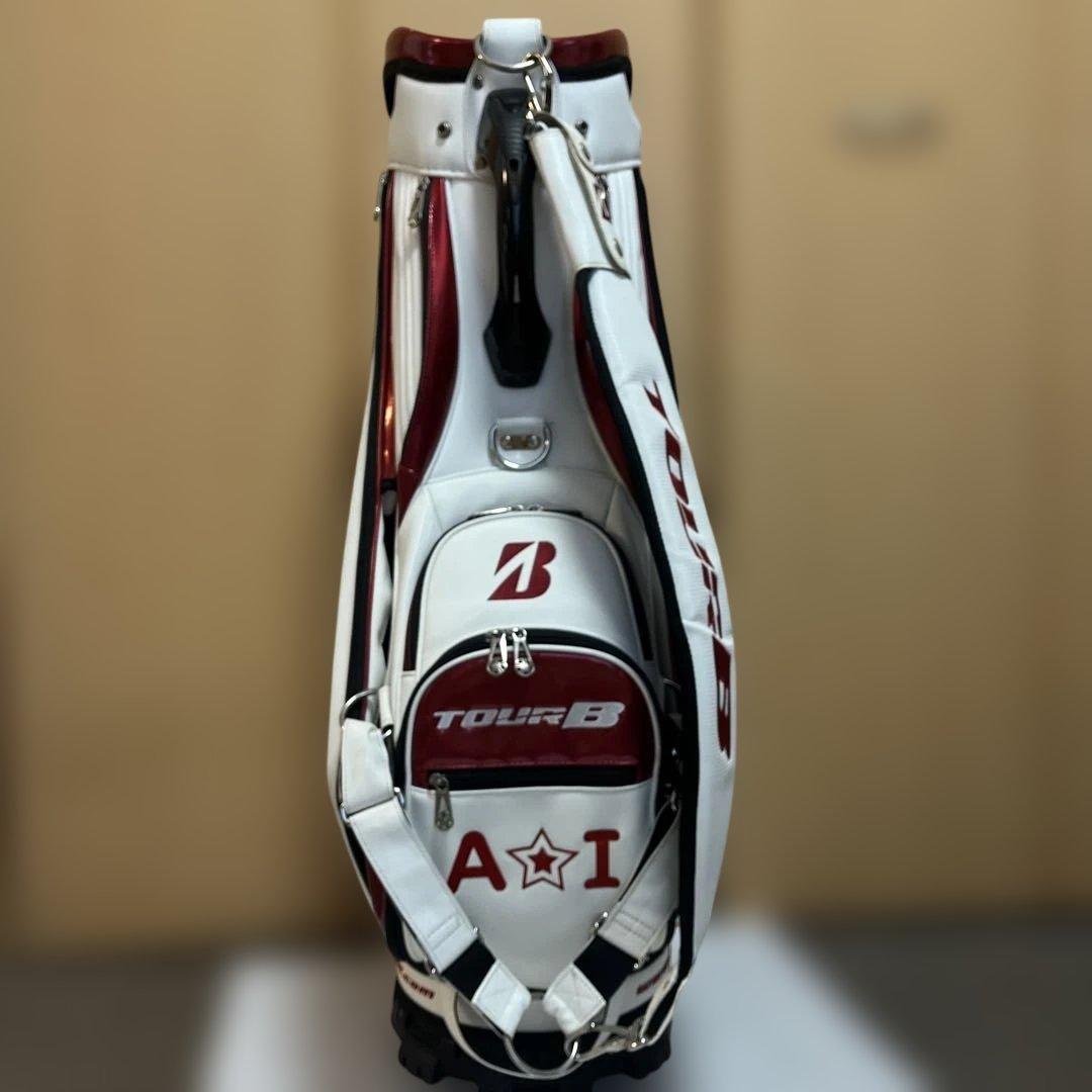 BRIDGESTONE　TOUR B　宮里藍モデル　キャディバッグ　おまけ付き