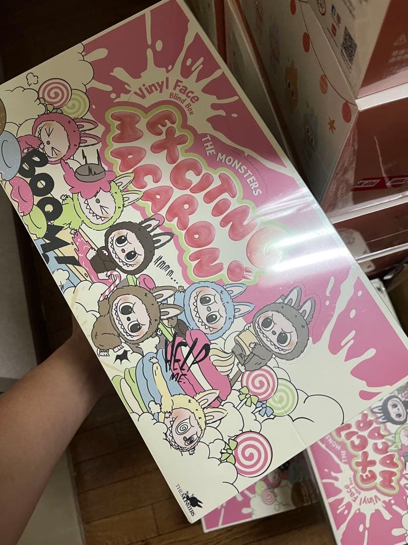 ラブブ Exciting Macaron ぬいぐるみ アソート 10box