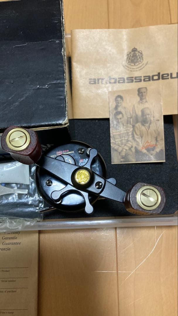 極美品　ambassadeur Black Max 1600C アブ　未使用