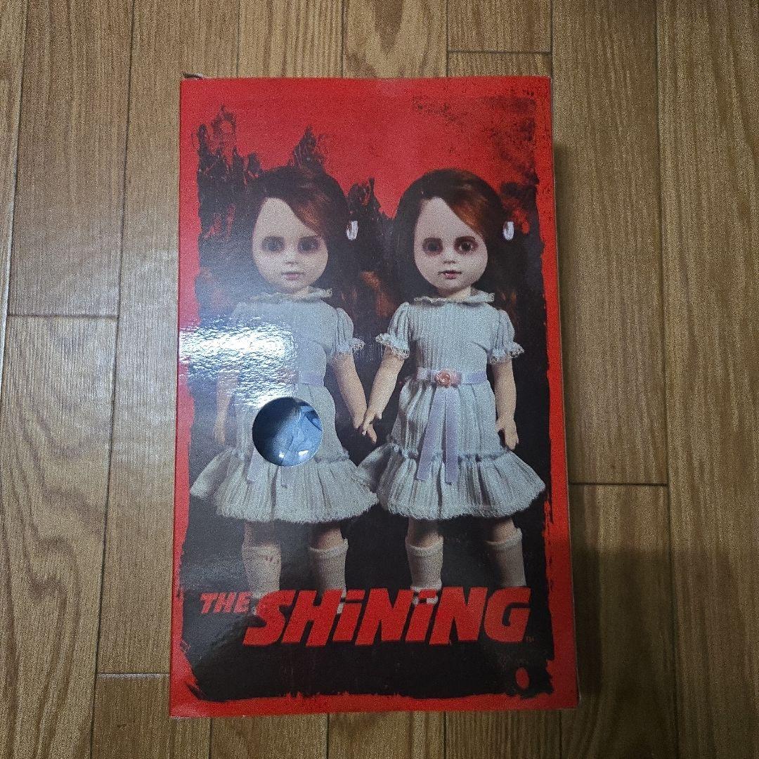 映画　SHINING　超美品　しゃべる双子フィギア（未開封）とポスターセット