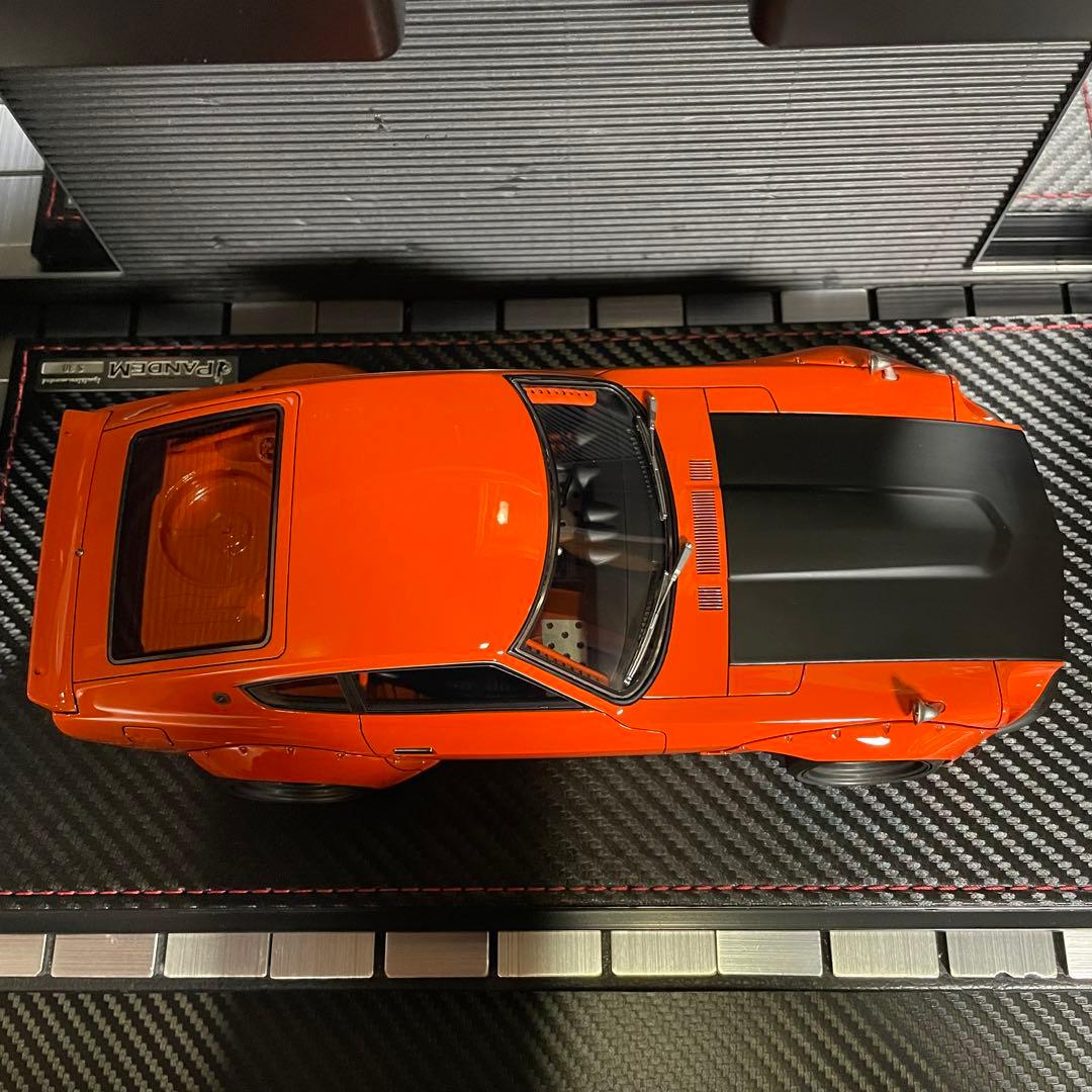 激レア！新品イグニッションモデル 1/18 PANDEM S30 Z オレンジ❷