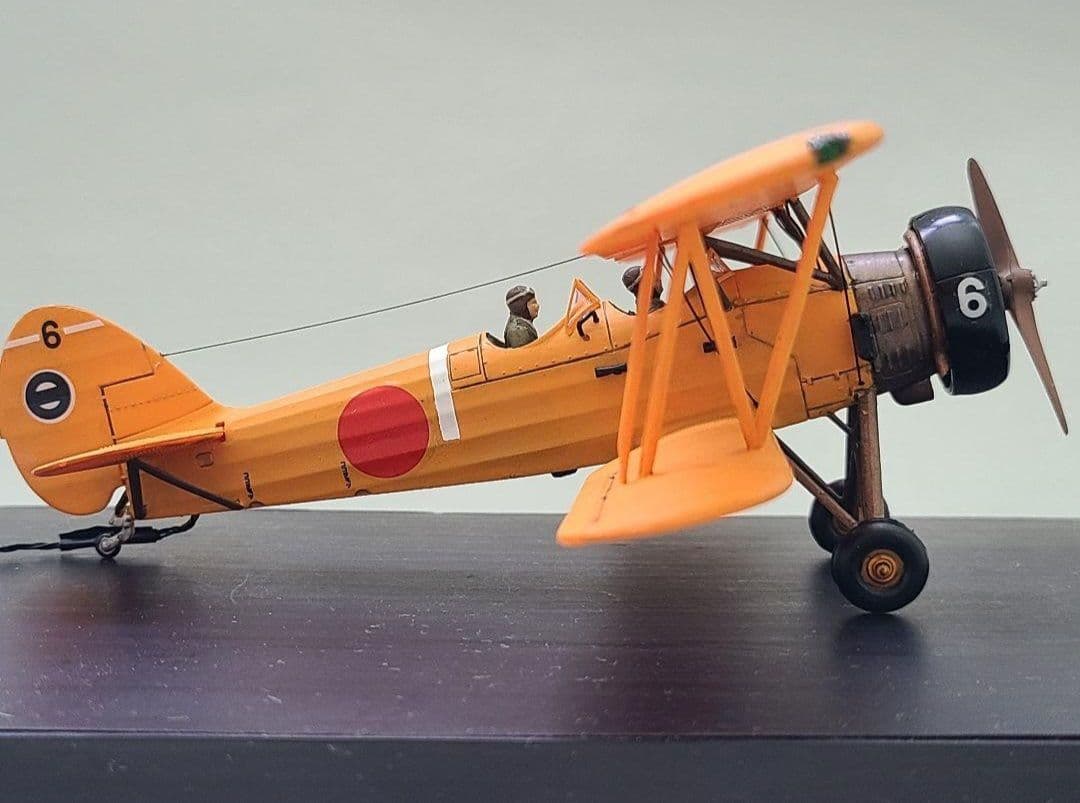 tomoya 九五式中間練習機(赤とんぼ)リアルモーターライズ完成品