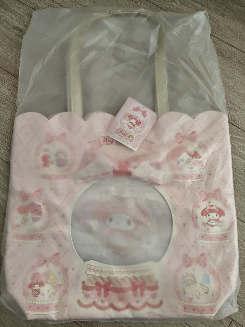 【レア】マイメロディ　メルヘンドーム　トートバッグ　バニティバッグ　Sanrio
