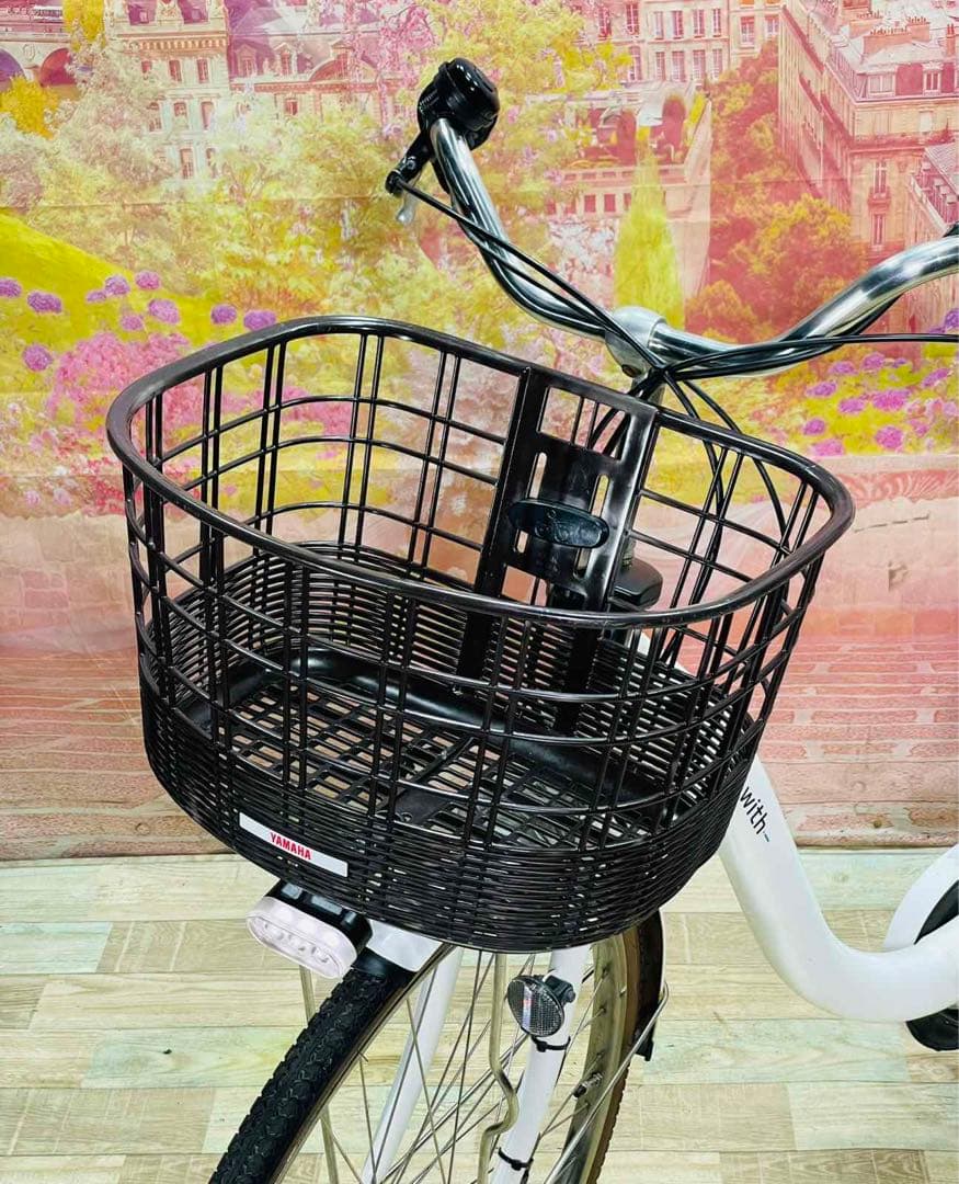 K2922 電動自転車ヤマハ ママチャリ 26インチ PAS with 送料無料