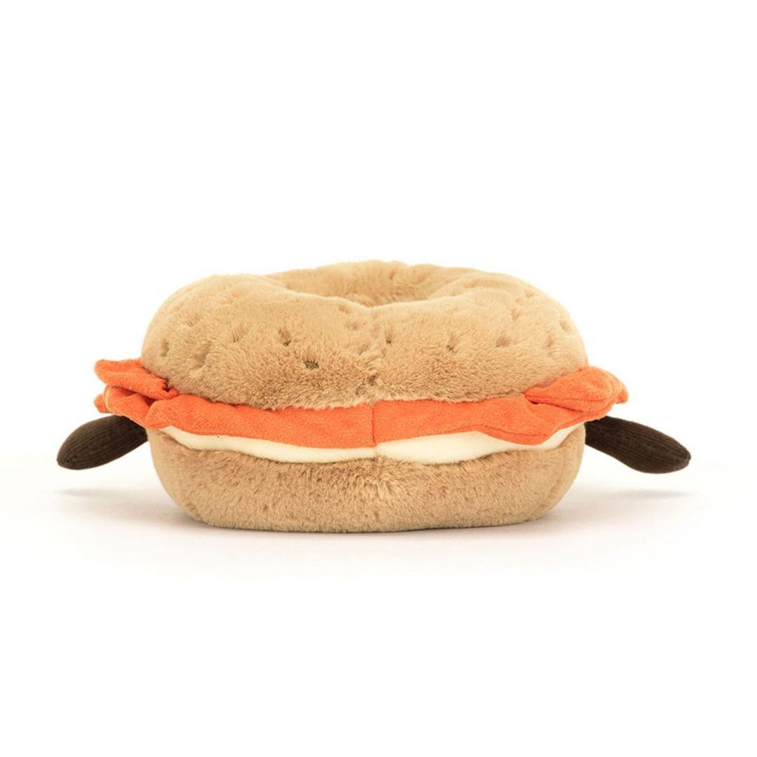 新品　ジェリーキャット べーグル　パン　ベーグルサンド　ぬいぐるみ　袋付き