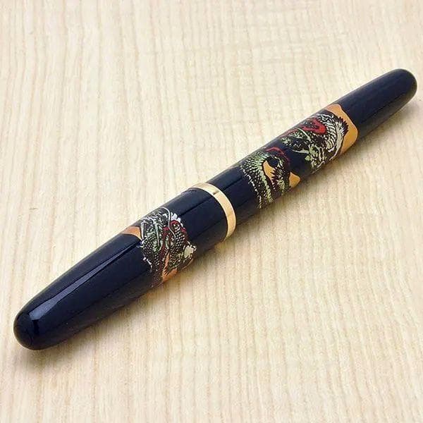 値下げしました！【新品】プラチナ万年筆 近代蒔絵「美巧・双龍」細字（Ｆ）おまけ付