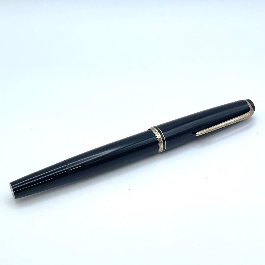【S】Mont Blanc モンブランNo.22 万年筆 筆記用具 ブラック