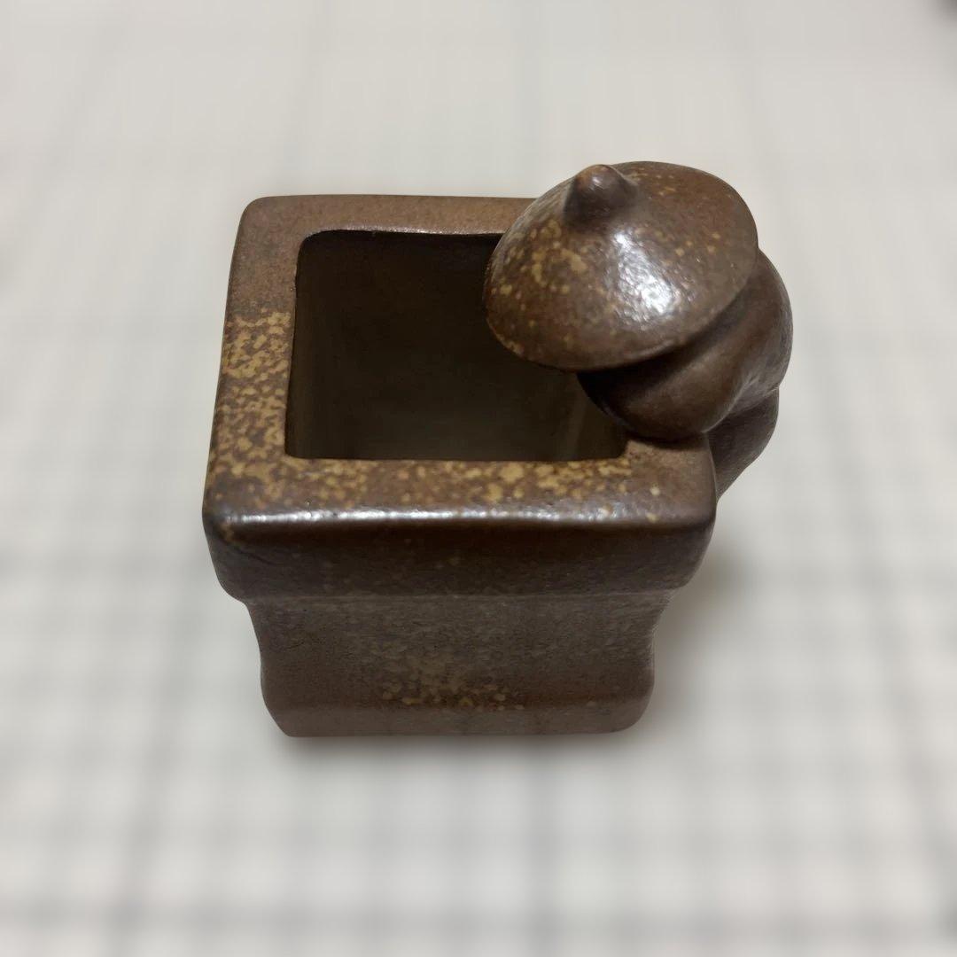 備前焼　蓋置 ふた置 茶道具　7点セット