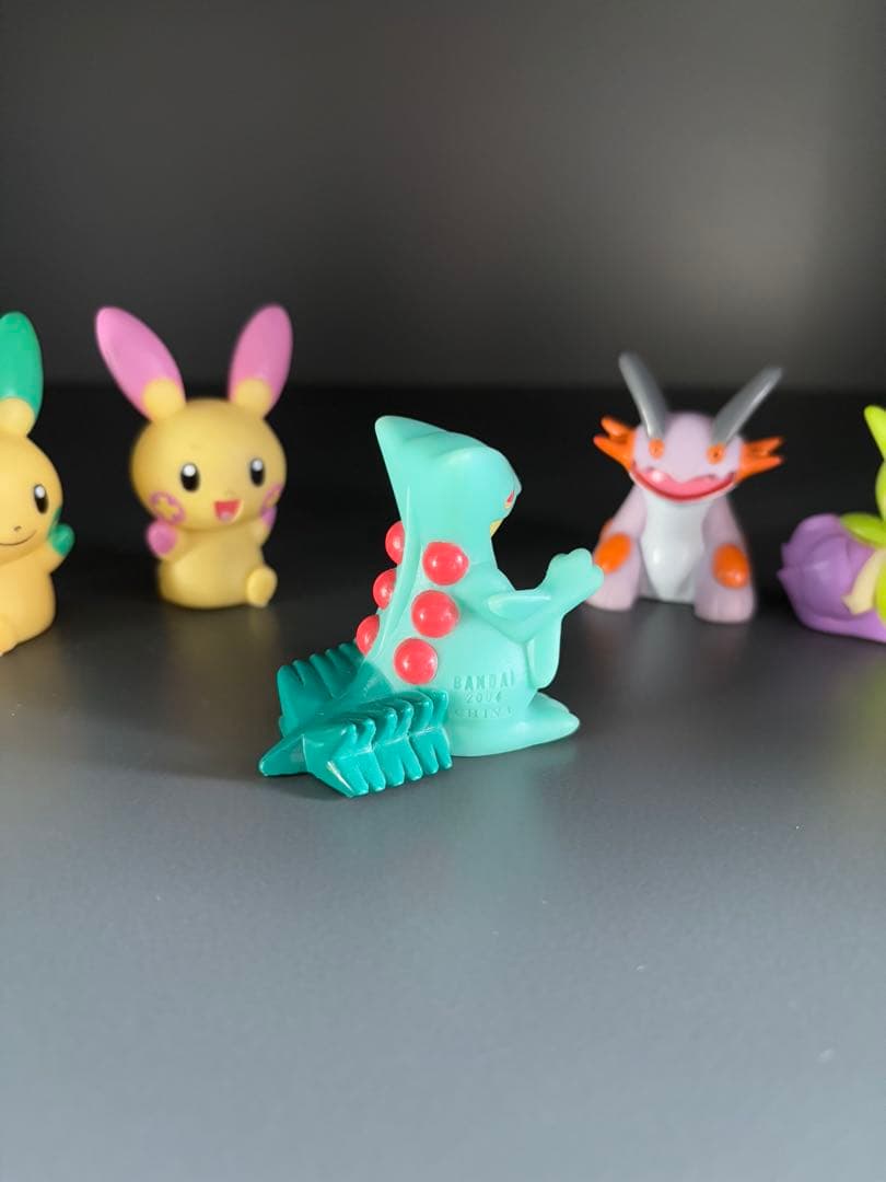 【限定品】ポケモンキッズ 色ちがい5体セット プラスル マイナン ジュカイン 他