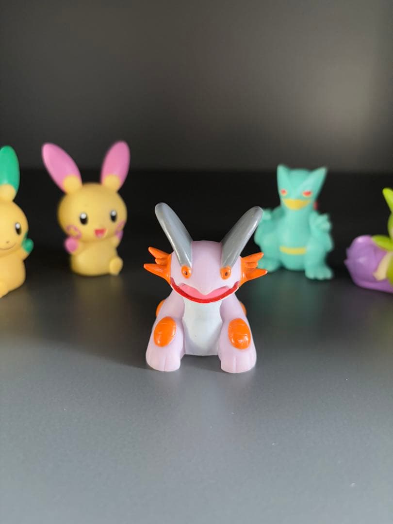【限定品】ポケモンキッズ 色ちがい5体セット プラスル マイナン ジュカイン 他