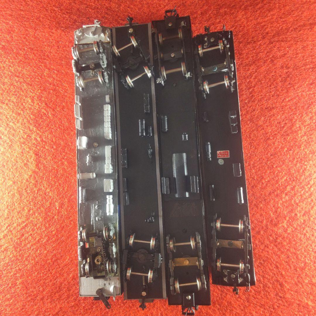 客車4台動作確認済み、HOゲージ