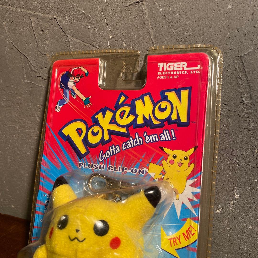 稀少 デッドストック HASBRO ポケモン ピカチュウ キーホルダー