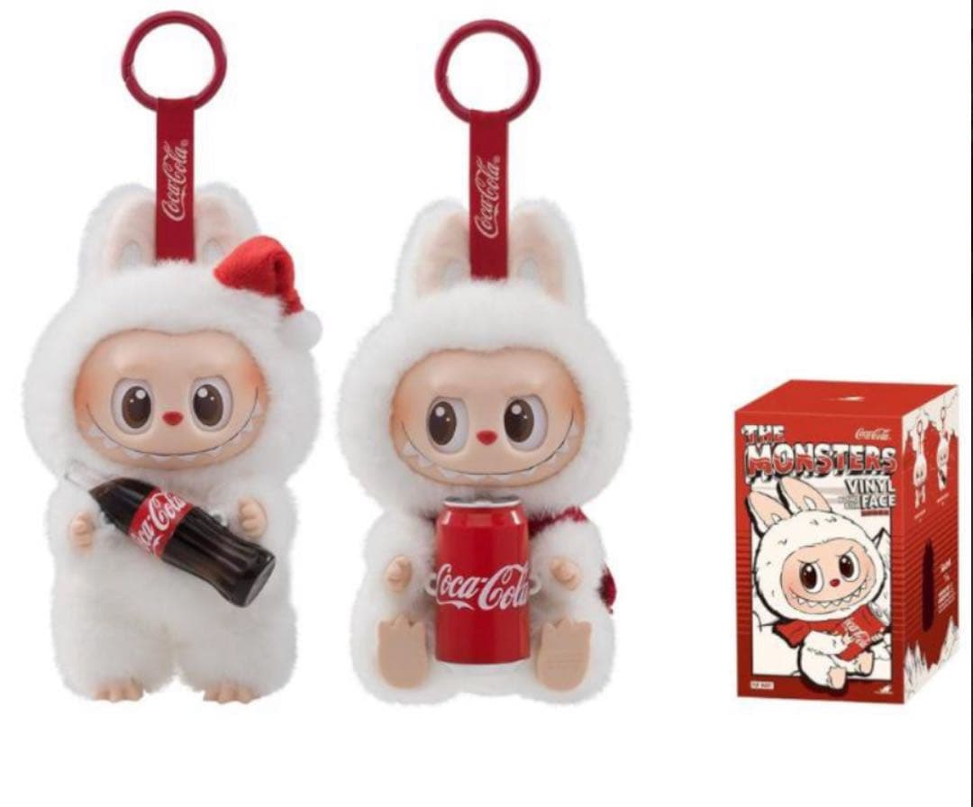 ✅らぶぶ コカ・コーラコラボ未開封1点＋ノーマルらぶぶ開封済セット（箱1個付）