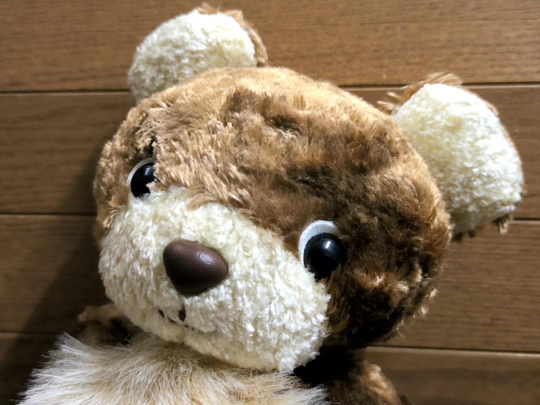 ★日本製★ 童心 クマのモコ ぬいぐるみ [全高28cm] テディベア くまさん