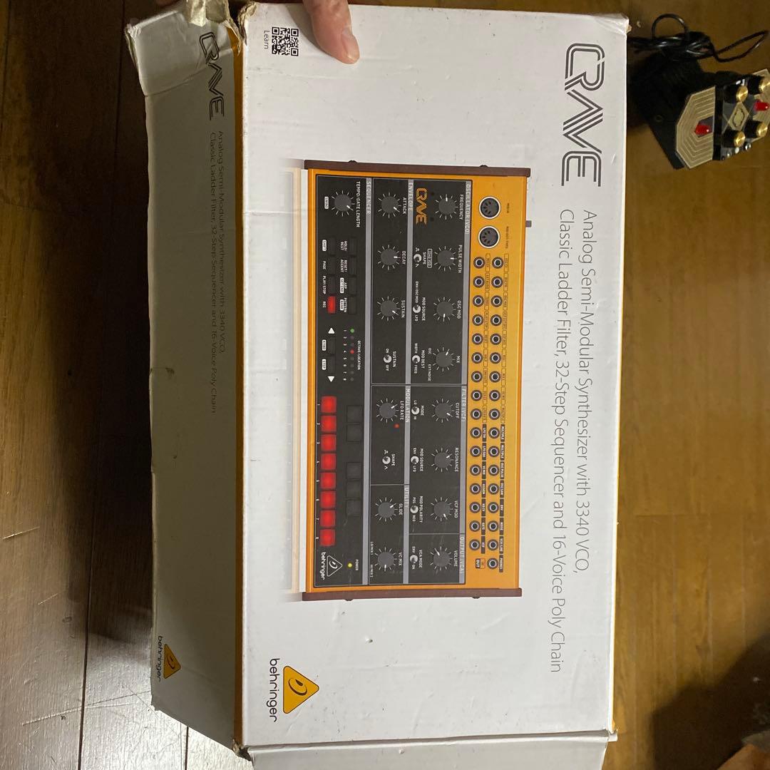 Behprginger CRAVE セミモジュラー　モジュラーシンセサイザー中古