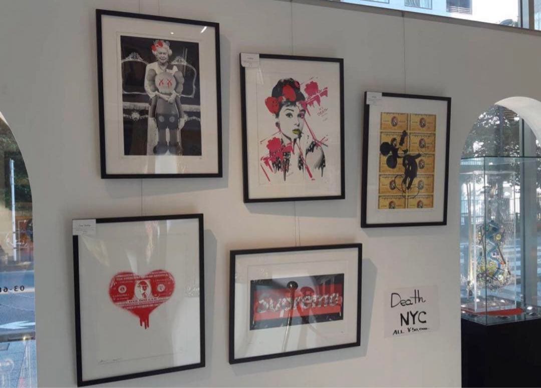 値下げ！世界 限定品正規DEATH NYC ポップアート オードリーヘップバーン